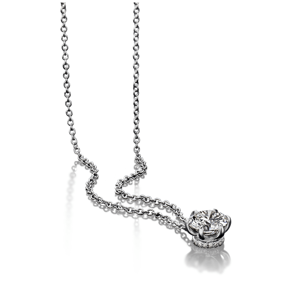 Schaap en Citroen Diamonds Sc 125 Collection collier platina met diamant - #3 Schaap en Citroen Diamonds Sc 125 Collection collier platina met diamant - #3
