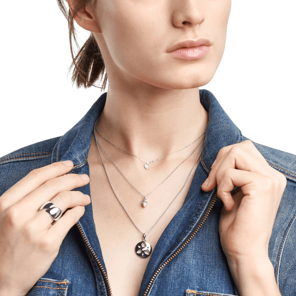 Tamara Comolli Mikado collier witgoud - N-MM-p-wg - #4 Tamara Comolli Mikado collier witgoud - N-MM-p-wg - #4