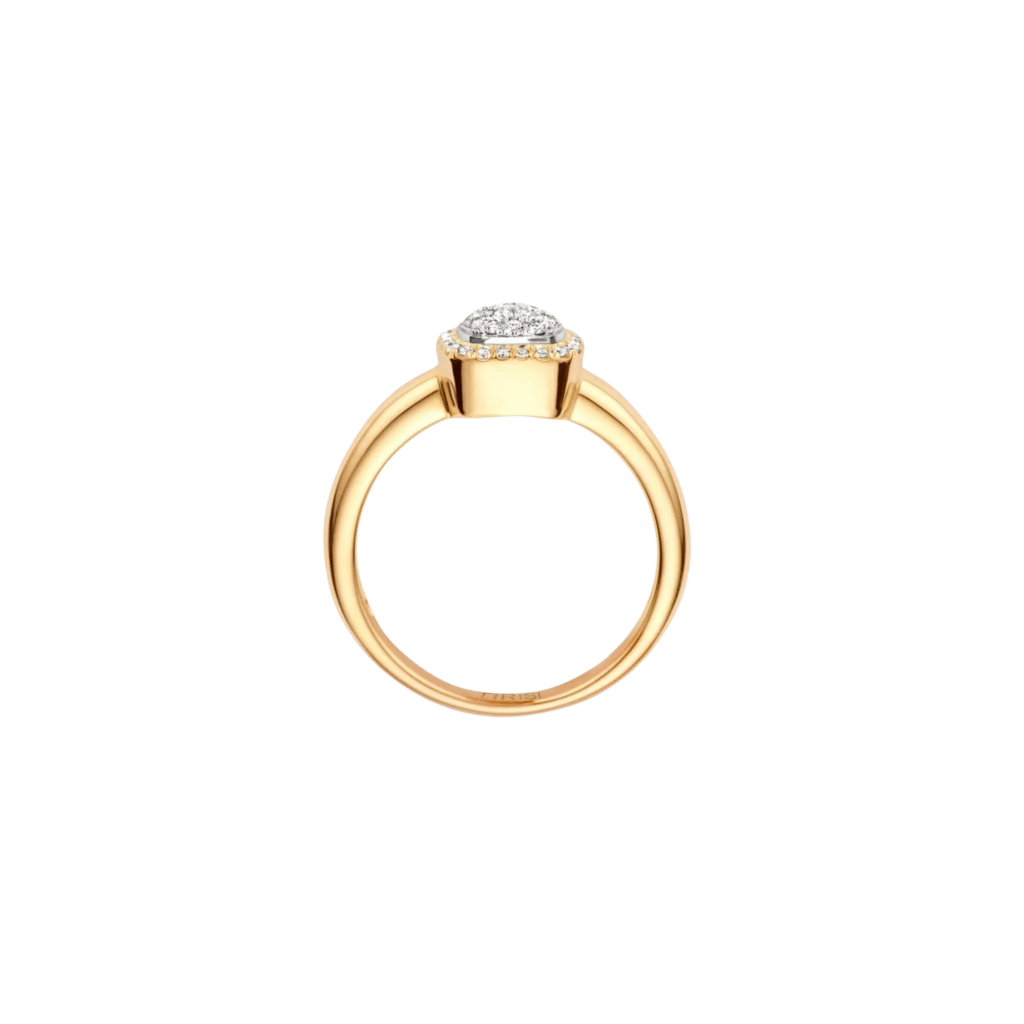 Tirisi Jewelry Milano Sweeties ring geelgoud - TR9632D(2T) - #3 Tirisi Jewelry Milano Sweeties ring geelgoud - TR9632D(2T) - #3