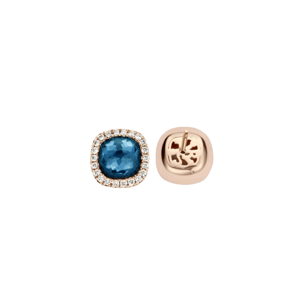 Tirisi Jewelry Milano Sweeties oorsieraad roodgoud met diamant - TE9226LBTP - #2 Tirisi Jewelry Milano Sweeties oorsieraad roodgoud met diamant - TE9226LBTP - #2