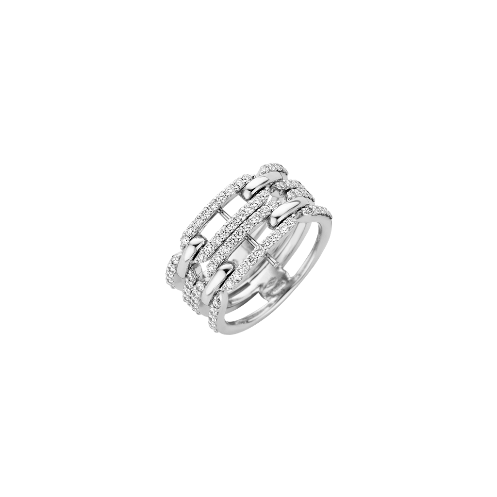 Schaap en Citroen Diamonds ring witgoud met diamant - #2 Schaap en Citroen Diamonds ring witgoud met diamant - #2