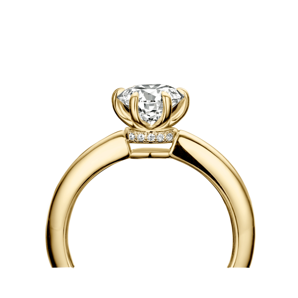 Schaap en Citroen Diamonds Sc 125 Collection ring geelgoud met diamant - #2 Schaap en Citroen Diamonds Sc 125 Collection ring geelgoud met diamant - #2