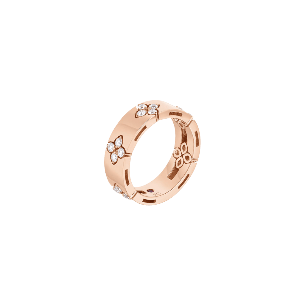 Roberto Coin Love In Verona ring roodgoud met diamant - ADR888RI2011 - #4 Roberto Coin Love In Verona ring roodgoud met diamant - ADR888RI2011 - #4