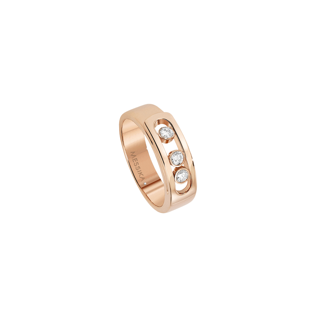 Messika Move Noa ring roodgoud met diamant - 6262-PG - #1