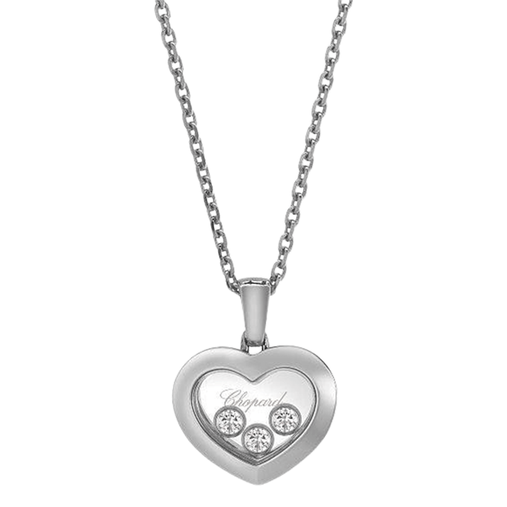 Chopard Happy Diamonds Icons Heart collier witgoud met diamant - 79A611-1001 - #2 Chopard Happy Diamonds Icons Heart collier witgoud met diamant - 79A611-1001 - #2