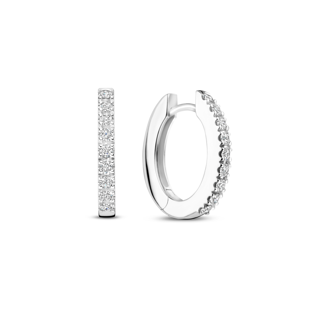Schaap en Citroen Diamonds oorsieraad witgoud met diamant - #1 Schaap en Citroen Diamonds oorsieraad witgoud met diamant - #1