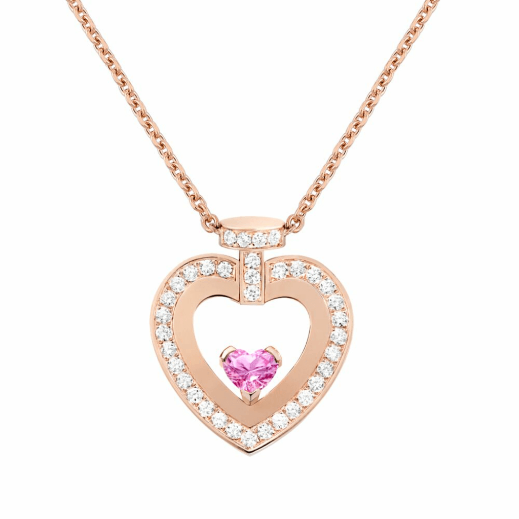 Fred Pretty Woman collier roodgoud met diamant - 7B0301-000 - #4