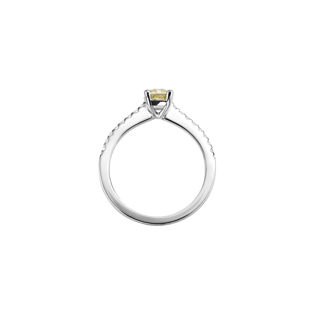 Schaap en Citroen Diamonds ring witgoud met diamant - #3 Schaap en Citroen Diamonds ring witgoud met diamant - #3