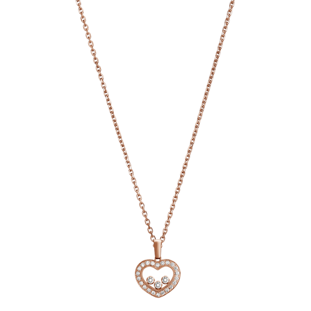 Chopard Happy Diamonds Icons Heart collier roodgoud met diamant - 79A611-5201 - #3 Chopard Happy Diamonds Icons Heart collier roodgoud met diamant - 79A611-5201 - #3