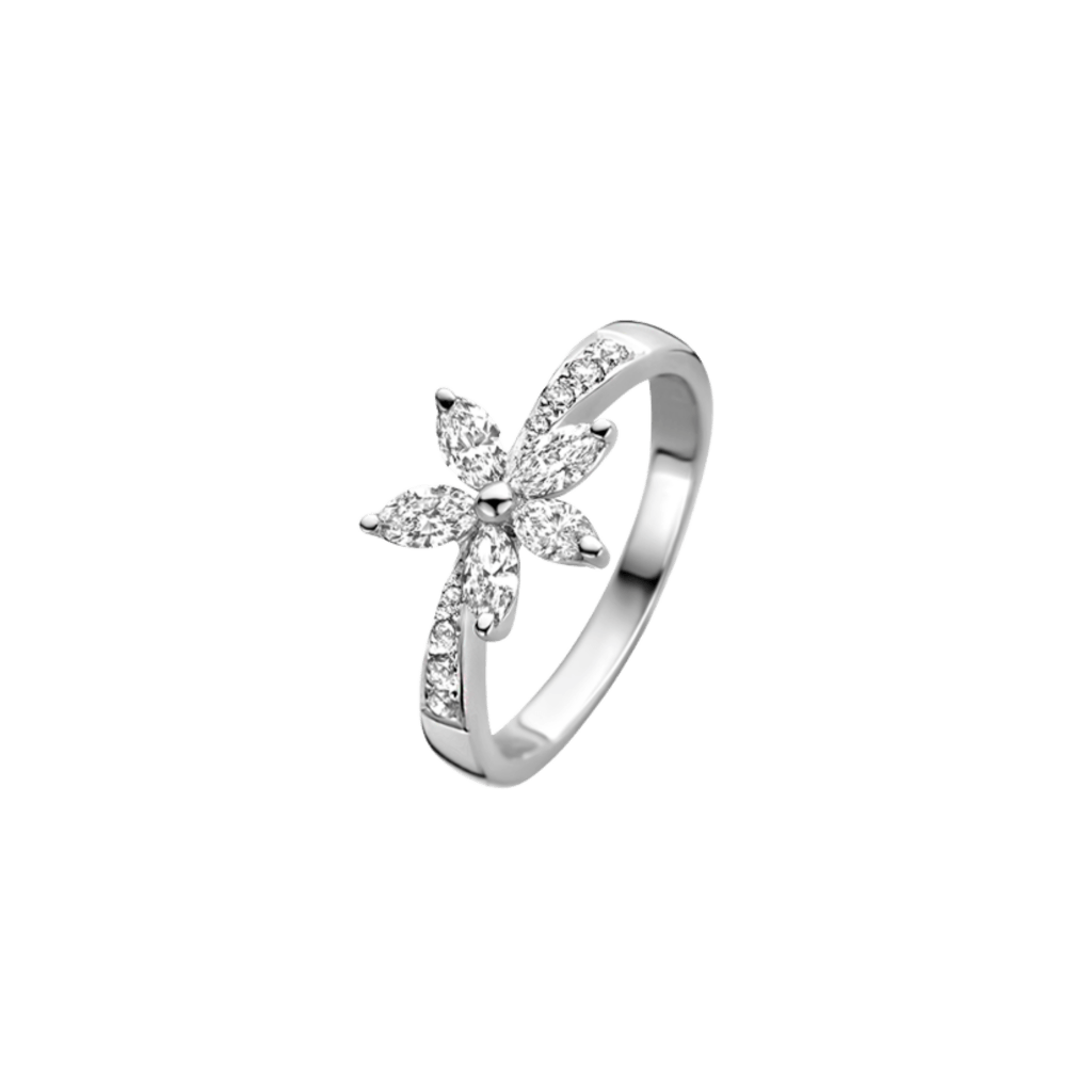 Schaap en Citroen Diamonds ring witgoud met diamant - #1 Schaap en Citroen Diamonds ring witgoud met diamant - #1