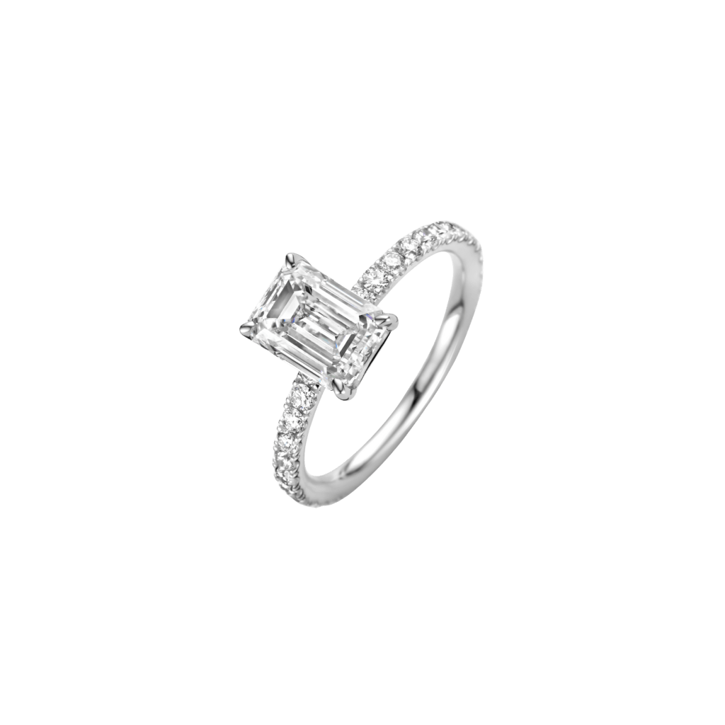 Schaap en Citroen Diamonds ring witgoud met diamant - #1 Schaap en Citroen Diamonds ring witgoud met diamant - #1