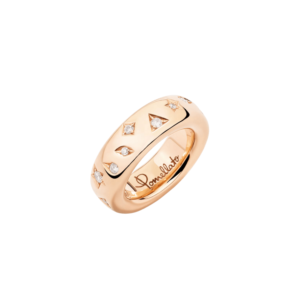 Pomellato Iconica ring roodgoud met diamant - PA9106E O7000 DB000 - #1 Pomellato Iconica ring roodgoud met diamant - PA9106E O7000 DB000 - #1