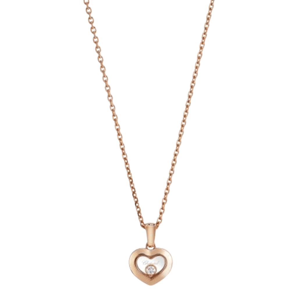 Chopard Happy Diamonds Icons Heart collier roodgoud met diamant - 79A054-5001 - #3 Chopard Happy Diamonds Icons Heart collier roodgoud met diamant - 79A054-5001 - #3