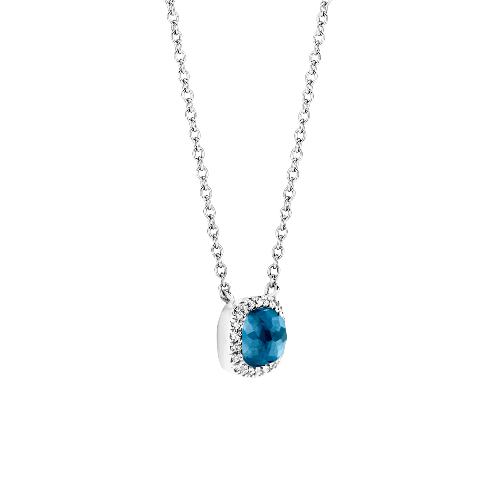 Tirisi Jewelry Milano Sweeties collier witgoud met diamant - TP9152LBTW - #3 Tirisi Jewelry Milano Sweeties collier witgoud met diamant - TP9152LBTW - #3