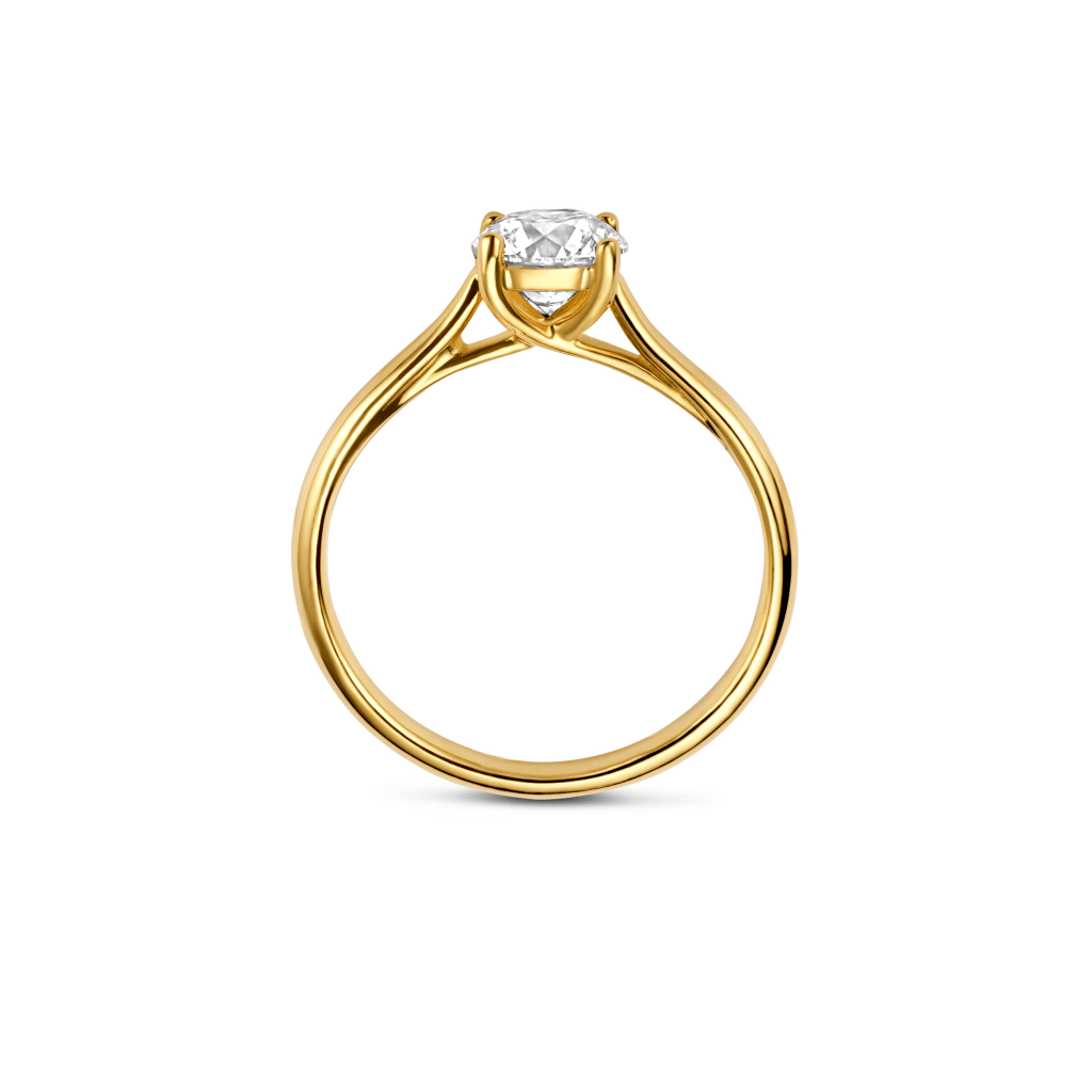 Schaap en Citroen Diamonds ring witgoud met diamant - #4 Schaap en Citroen Diamonds ring witgoud met diamant - #4