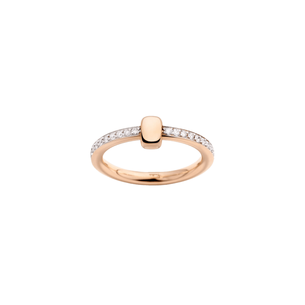 Pomellato Pomellato Together ring roodgoud met diamant - PAC4015 O7WHR DB000 - #3 Pomellato Pomellato Together ring roodgoud met diamant - PAC4015 O7WHR DB000 - #3