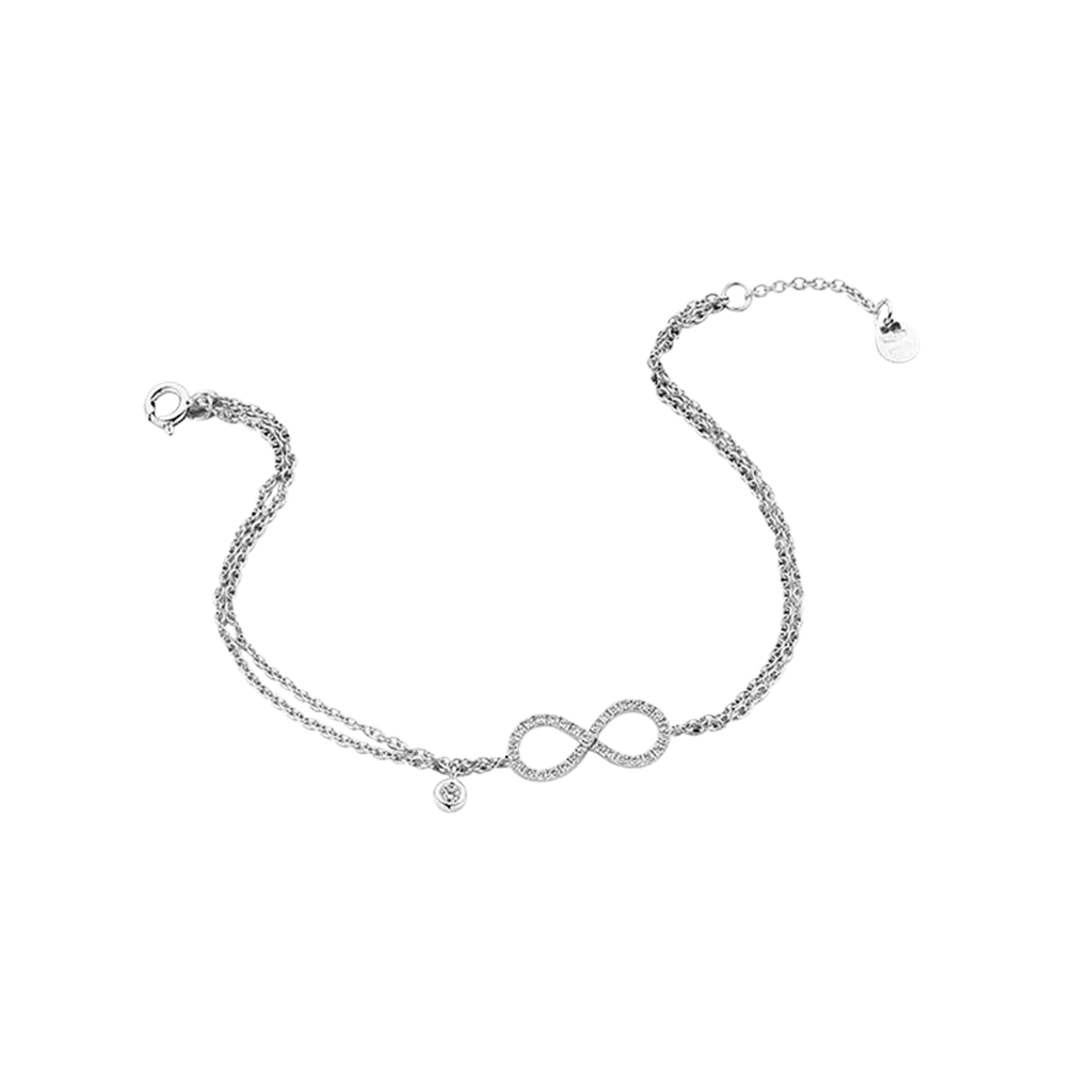 Schaap en Citroen Diamonds armband witgoud met diamant - #1