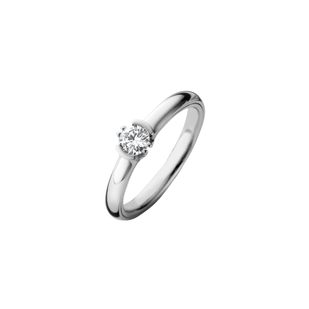 Schaap en Citroen Diamonds ring witgoud met diamant - #1 Schaap en Citroen Diamonds ring witgoud met diamant - #1