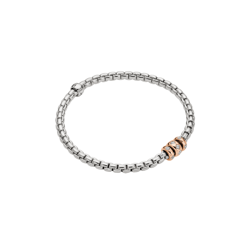 FOPE Eka armband roodgoud met diamant - 73101B3_PB_B_RRR_00S - #1