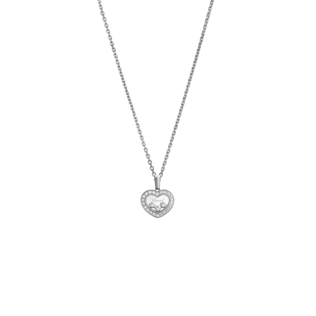 Chopard Happy Diamonds Icons Heart collier witgoud met diamant - 79A611-1201 - #1 Chopard Happy Diamonds Icons Heart collier witgoud met diamant - 79A611-1201 - #1