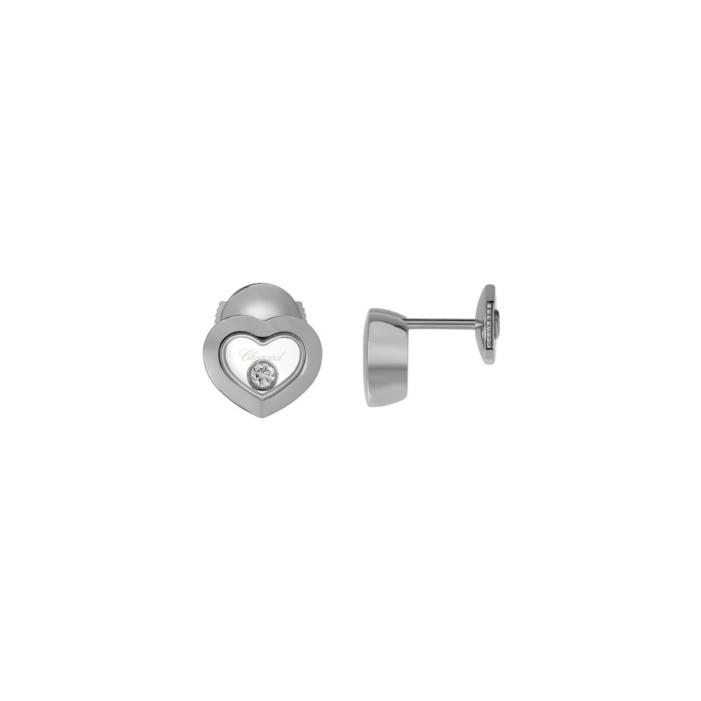 Chopard Happy Diamonds Icons Heart oorsieraad witgoud met diamant - 83A054-1001 - #3 Chopard Happy Diamonds Icons Heart oorsieraad witgoud met diamant - 83A054-1001 - #3