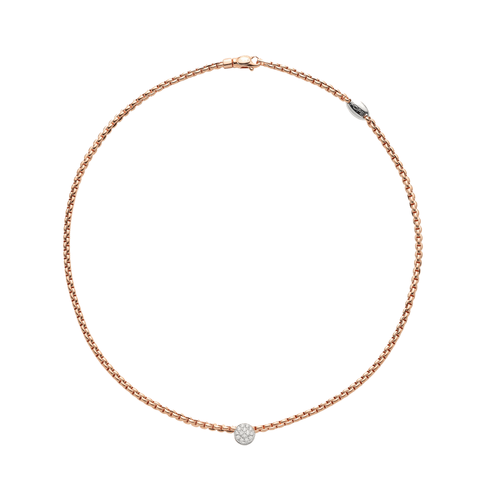 FOPE Eka Tiny collier roodgoud - 73601CX_PB_R_XBX_043 - #1