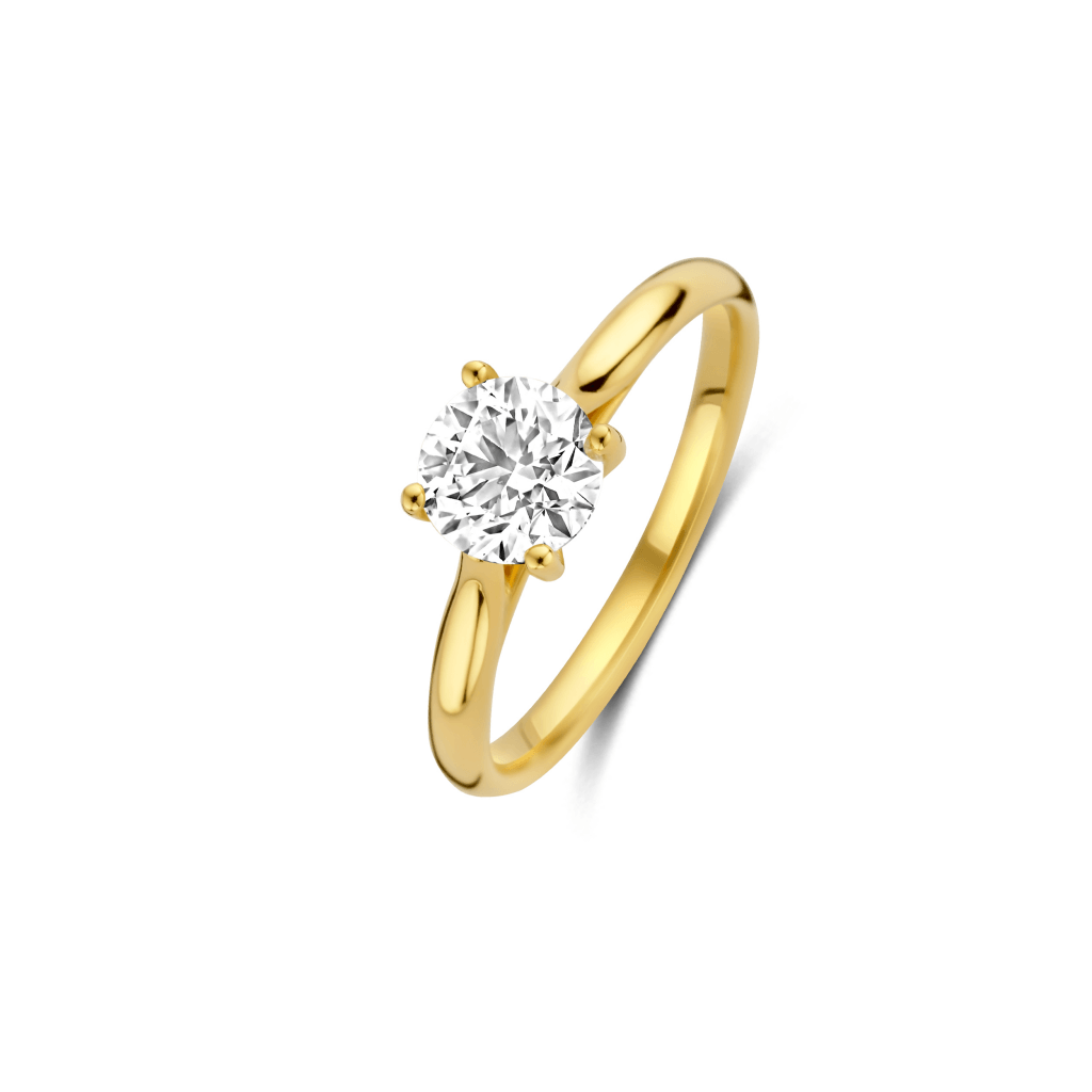 Schaap en Citroen Diamonds ring witgoud met diamant - #3 Schaap en Citroen Diamonds ring witgoud met diamant - #3
