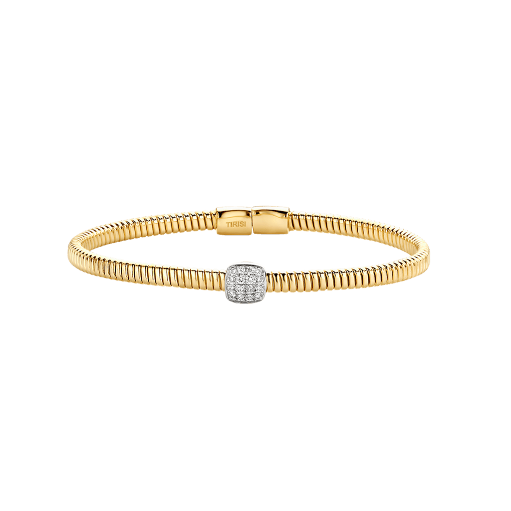Tirisi Jewelry Amsterdam Tubogas armband geelgoud - TB2152D(2T) - #1 Tirisi Jewelry Amsterdam Tubogas armband geelgoud - TB2152D(2T) - #1