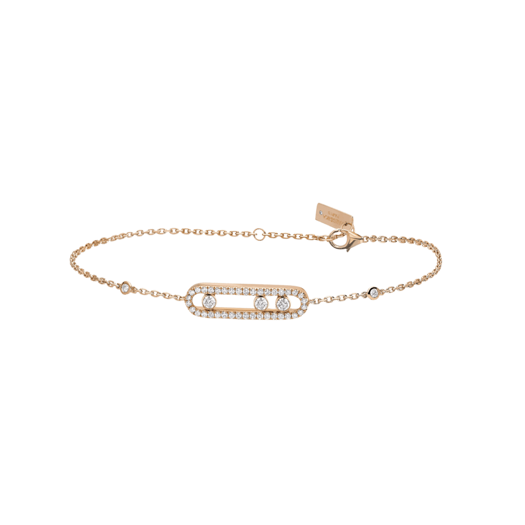 Messika Move Classique Small Model armband roodgoud met diamant - 4325-PG - #1