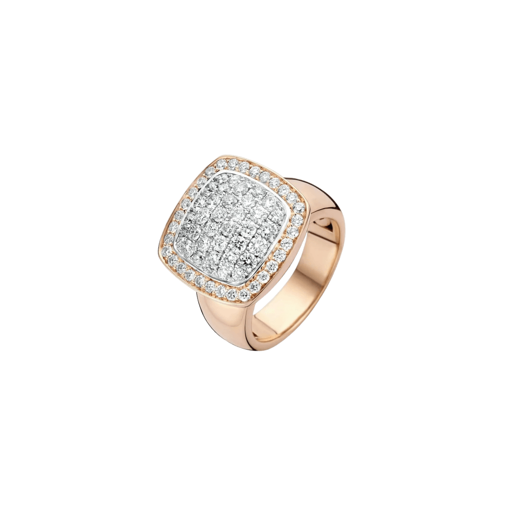 Tirisi Jewelry Milano Exclusive ring roodgoud - TR9704D(2P) - #1 Tirisi Jewelry Milano Exclusive ring roodgoud - TR9704D(2P) - #1