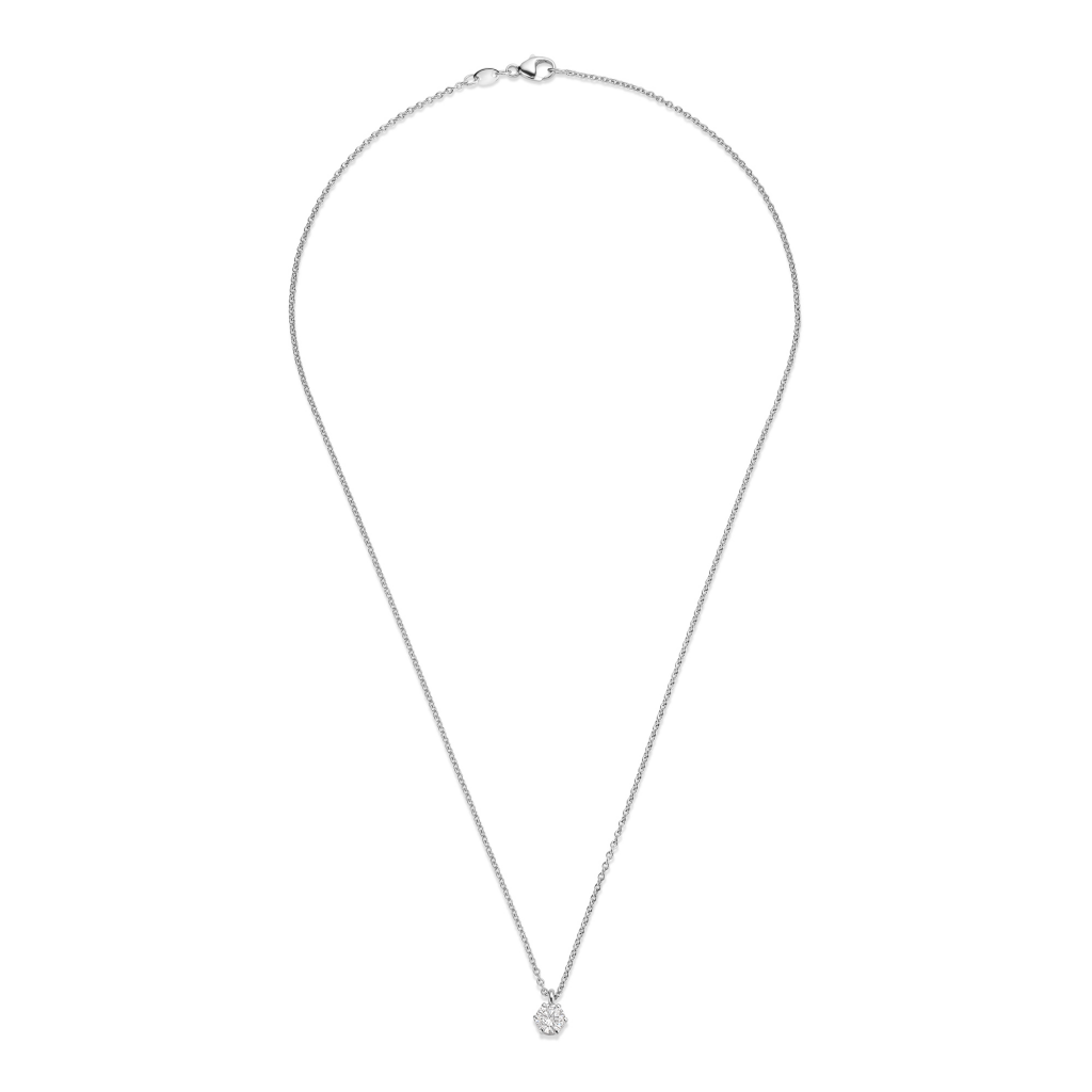 Schaap en Citroen Diamonds collier witgoud met diamant - #2 Schaap en Citroen Diamonds collier witgoud met diamant - #2