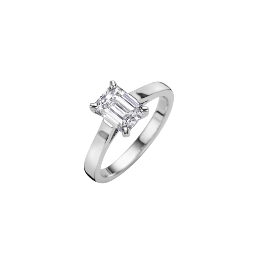 Schaap en Citroen Diamonds ring witgoud met diamant - #1 Schaap en Citroen Diamonds ring witgoud met diamant - #1