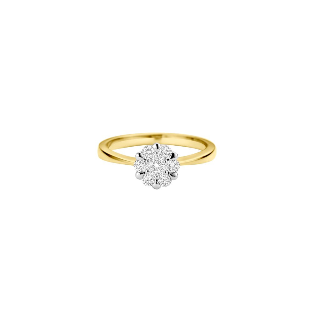 Schaap en Citroen Diamonds ring geelgoud met diamant - #2 Schaap en Citroen Diamonds ring geelgoud met diamant - #2