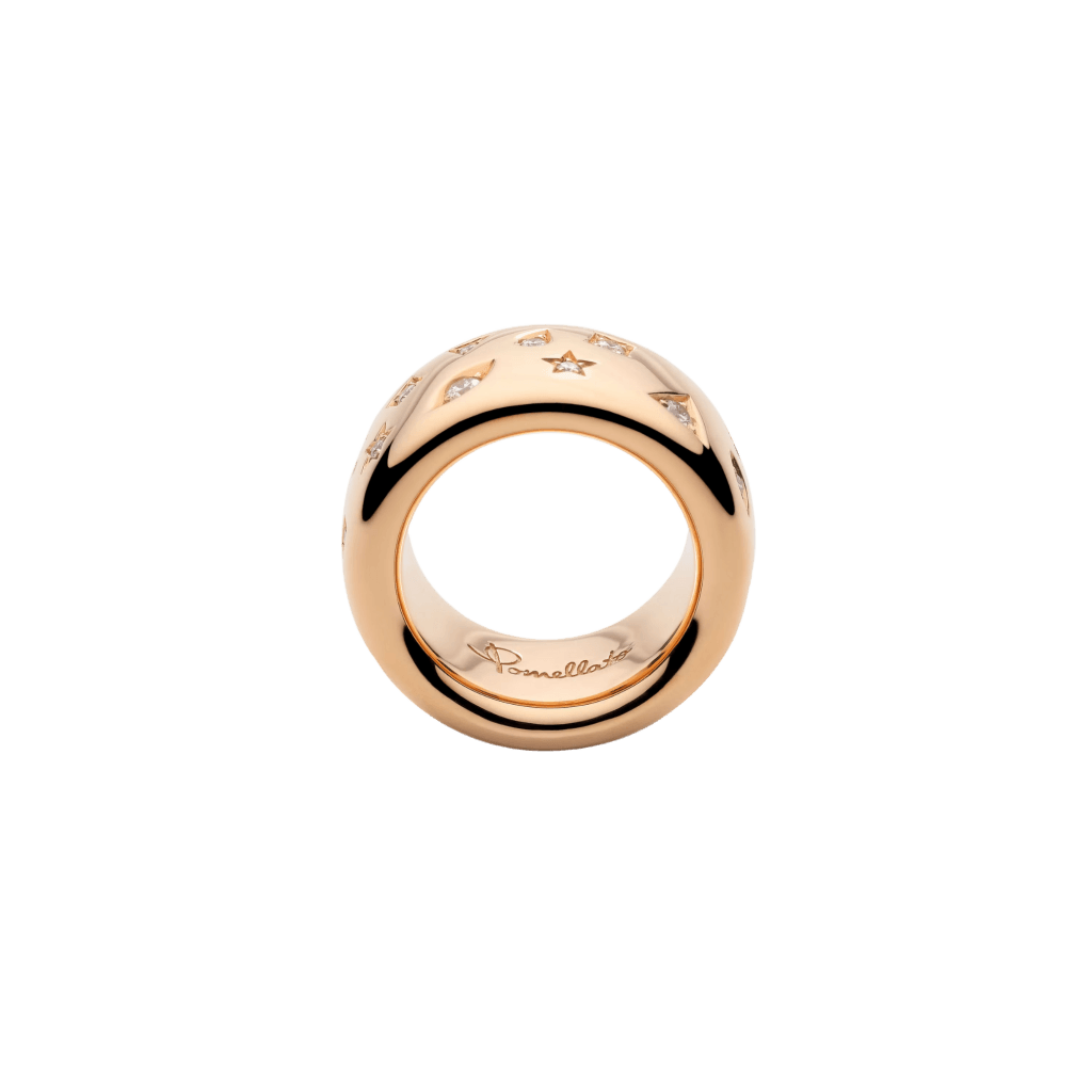 Pomellato Iconica ring roodgoud met diamant - PA9106D O7000 DB000 - #3 Pomellato Iconica ring roodgoud met diamant - PA9106D O7000 DB000 - #3