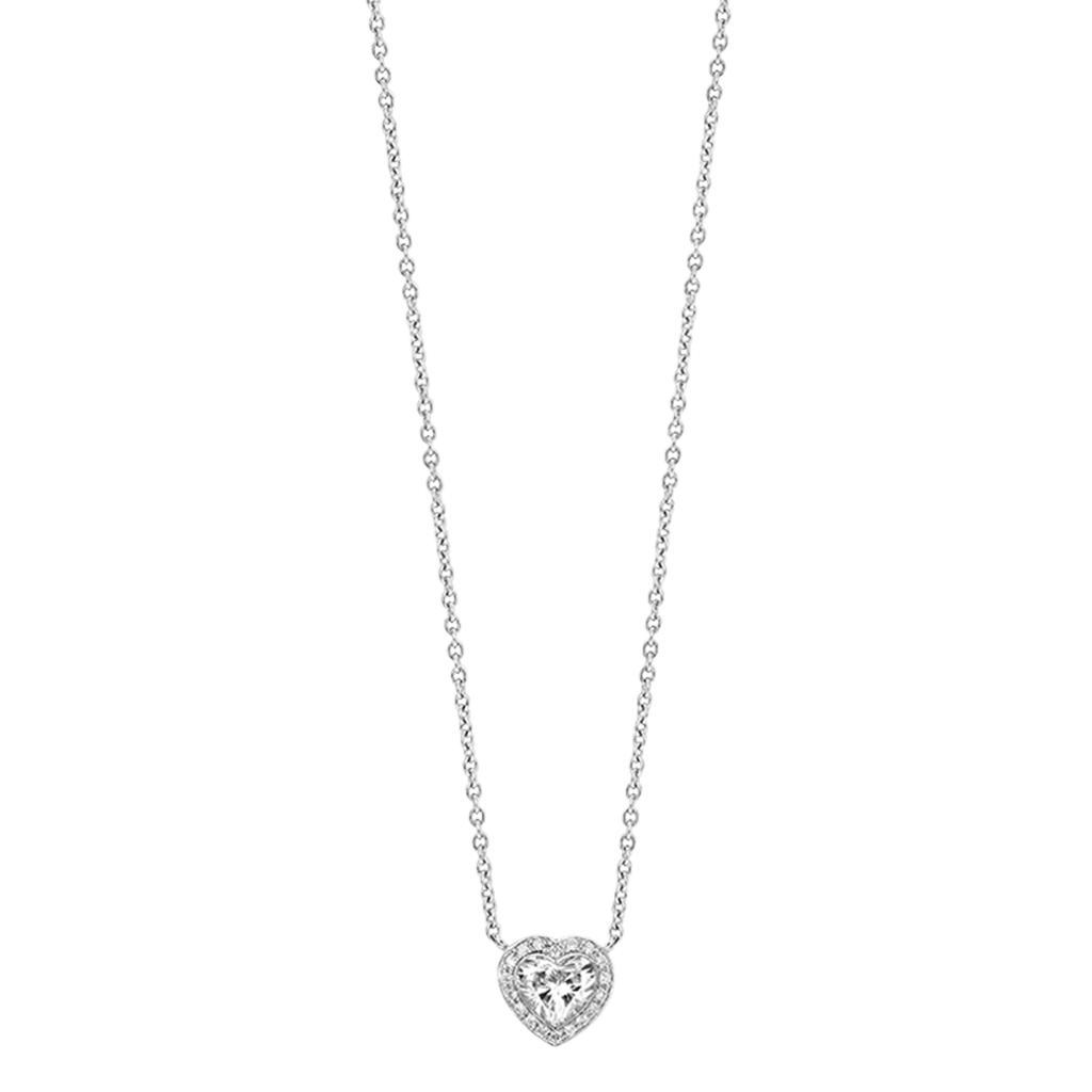 Schaap en Citroen Diamonds collier witgoud met diamant - #2 Schaap en Citroen Diamonds collier witgoud met diamant - #2