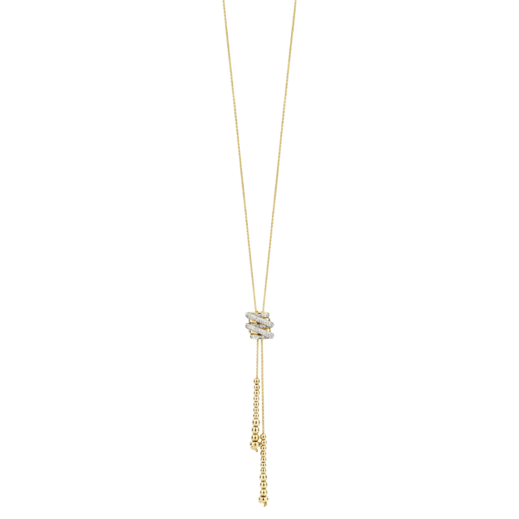 Tirisi Jewelry Amsterdam Swirl collier geelgoud - TN2139D(2T) - #3 Tirisi Jewelry Amsterdam Swirl collier geelgoud - TN2139D(2T) - #3