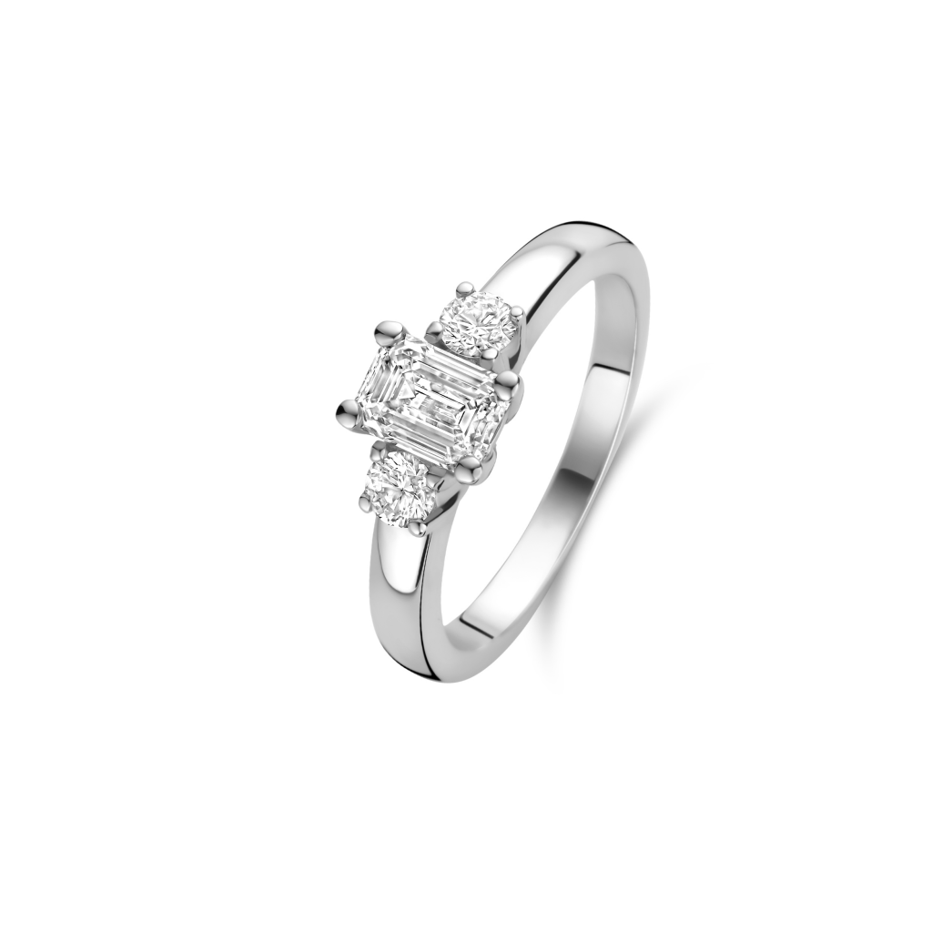 Schaap en Citroen Diamonds ring witgoud met diamant - #2 Schaap en Citroen Diamonds ring witgoud met diamant - #2