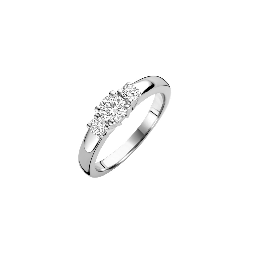Schaap en Citroen Diamonds ring witgoud met diamant - #1 Schaap en Citroen Diamonds ring witgoud met diamant - #1