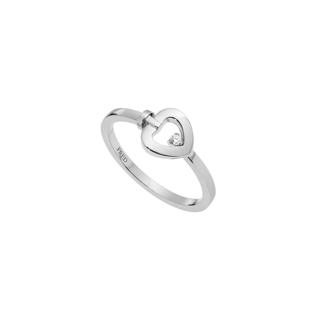 Fred Pretty Woman ring witgoud met diamant - 4B0972-052 - #1 Fred Pretty Woman ring witgoud met diamant - 4B0972-052 - #1