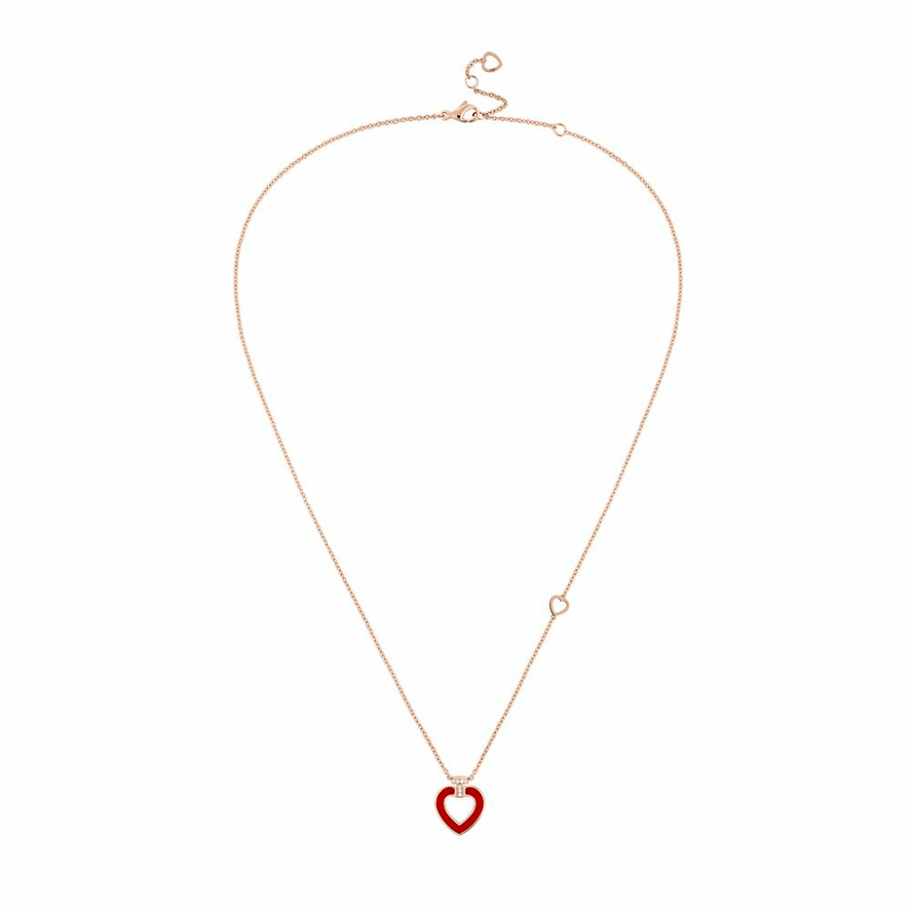 Fred Pretty Woman collier roodgoud met diamant - 7B0287-000 - #3