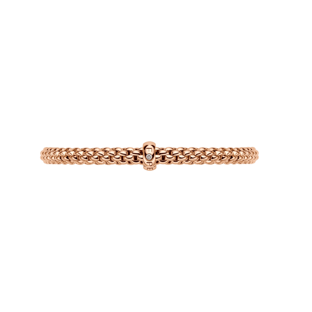 FOPE Solo armband roodgoud met diamant - 01M06BX_BB_R_XRX_00M - #2 FOPE Solo armband roodgoud met diamant - 01M06BX_BB_R_XRX_00M - #2