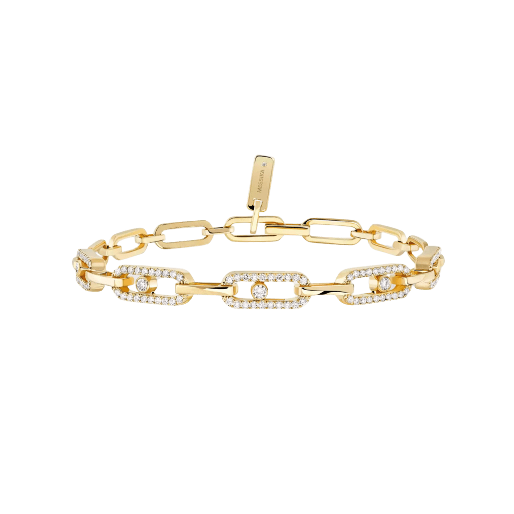 Messika Move Uno armband geelgoud met diamant - 12187-YG - #1 Messika Move Uno armband geelgoud met diamant - 12187-YG - #1