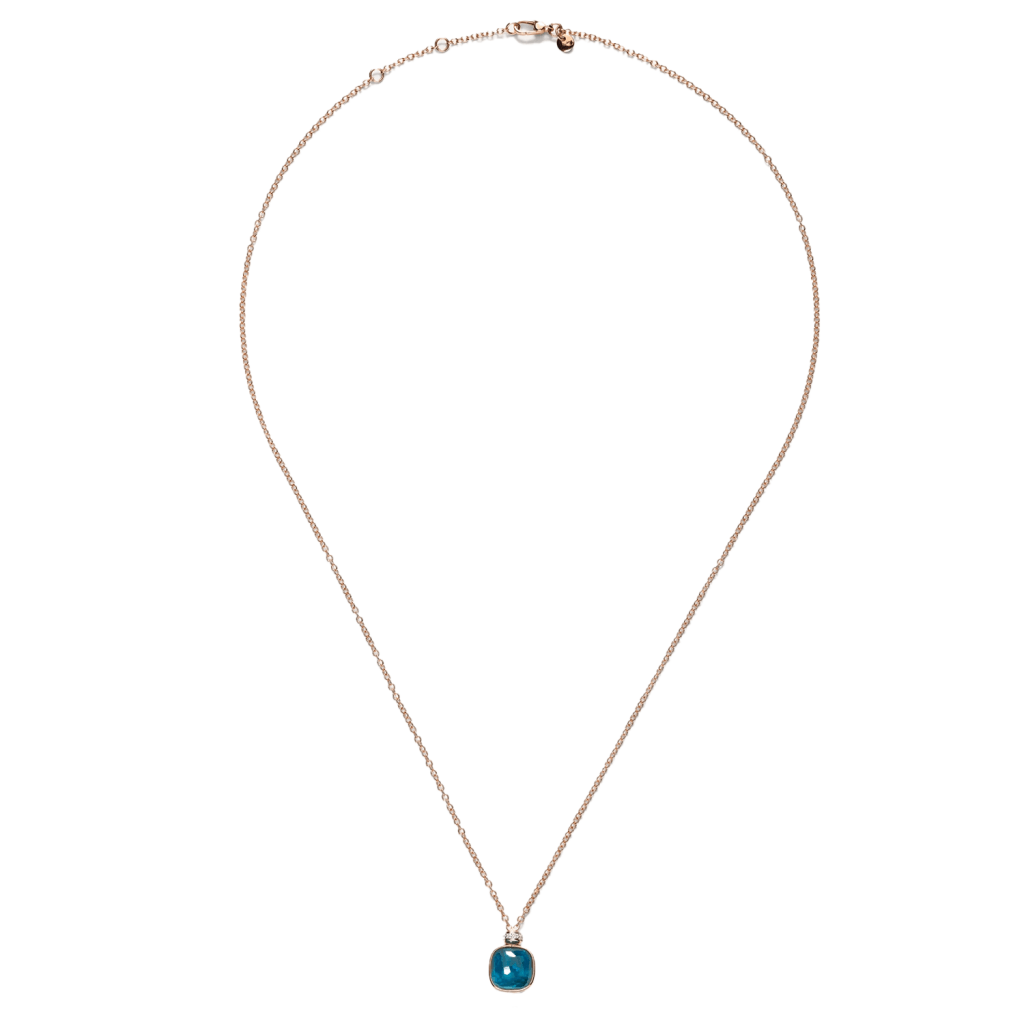 Pomellato Nudo collier roodgoud met diamant - PCC2022 O6WHR DB0TL - #3 Pomellato Nudo collier roodgoud met diamant - PCC2022 O6WHR DB0TL - #3
