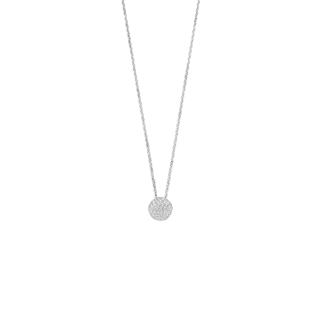 Schaap en Citroen Diamonds collier witgoud met diamant - #1 Schaap en Citroen Diamonds collier witgoud met diamant - #1