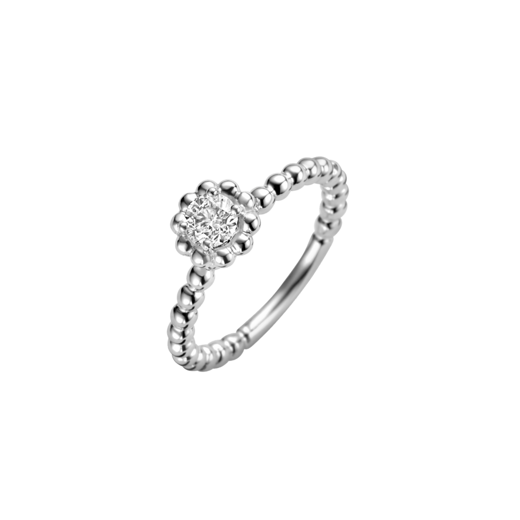 Schaap en Citroen Diamonds ring witgoud met diamant - #1 Schaap en Citroen Diamonds ring witgoud met diamant - #1