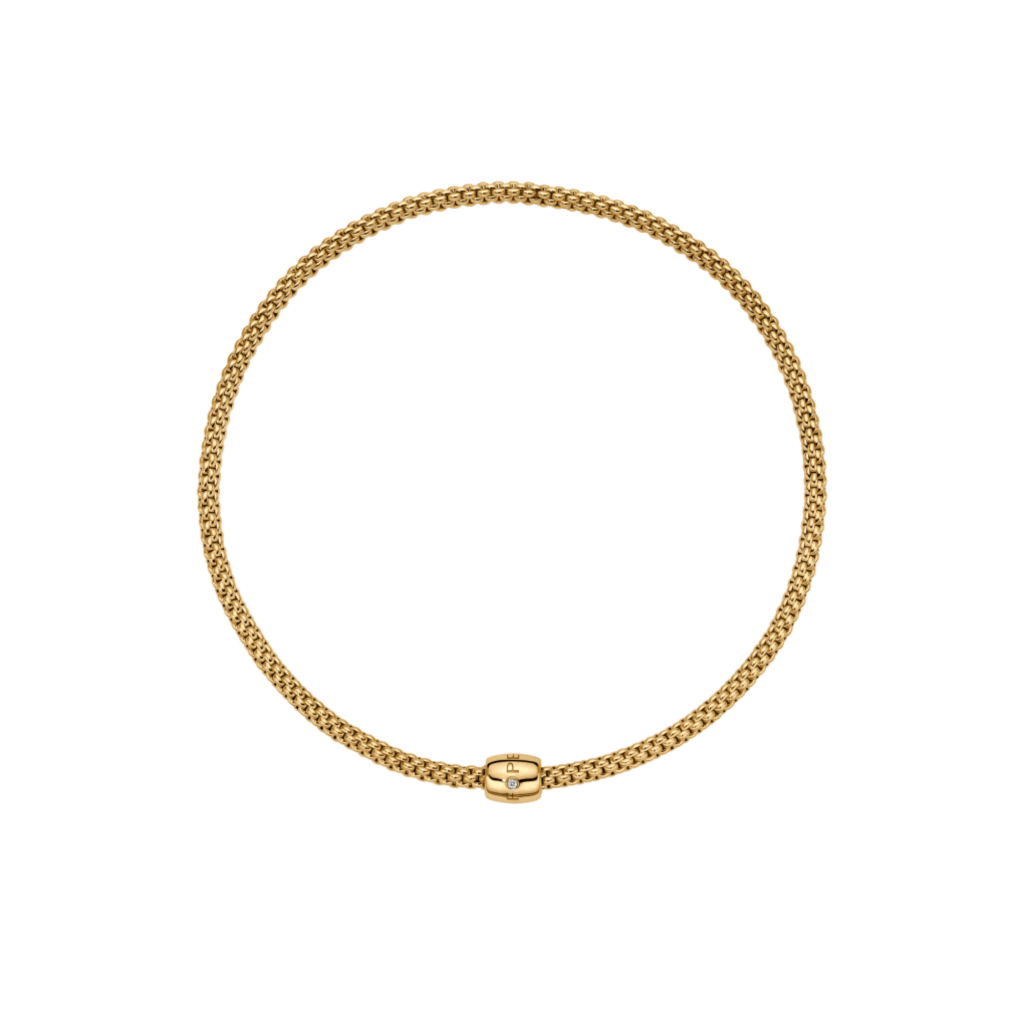 FOPE Solo collier geelgoud met diamant - 62606CX_BB_G_XXX_043 - #2 FOPE Solo collier geelgoud met diamant - 62606CX_BB_G_XXX_043 - #2