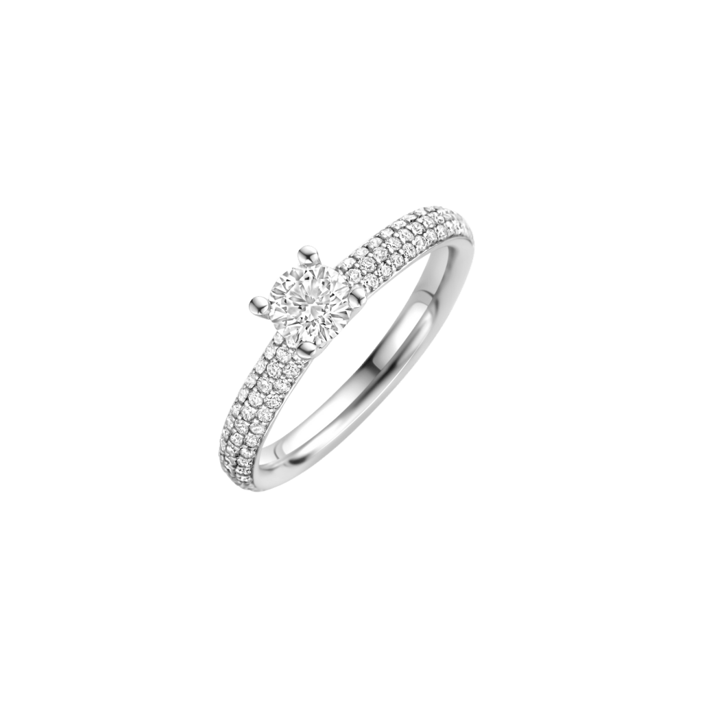 Schaap en Citroen Diamonds ring witgoud - #1