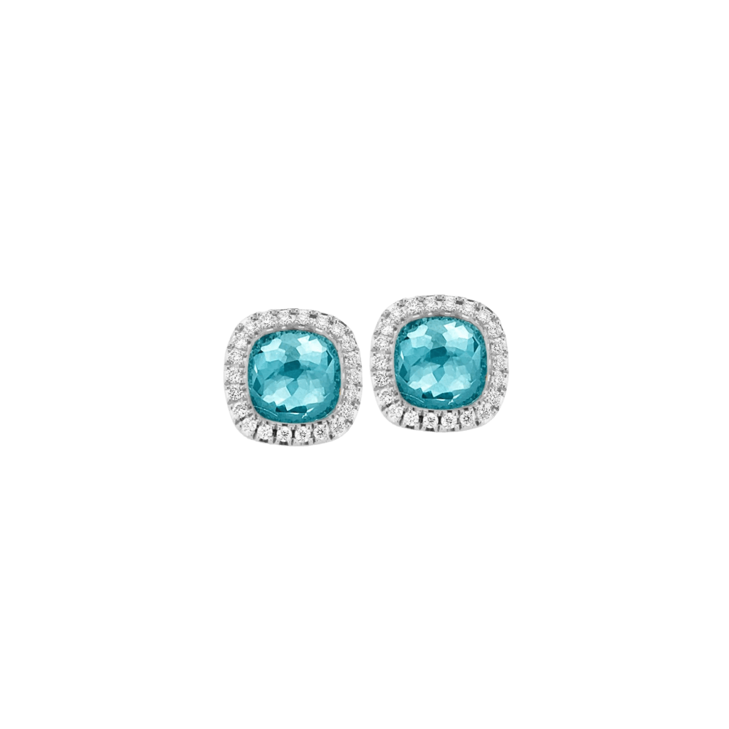 Tirisi Jewelry Milano Sweeties oorsieraad witgoud met diamant - TE9226APW - #1 Tirisi Jewelry Milano Sweeties oorsieraad witgoud met diamant - TE9226APW - #1