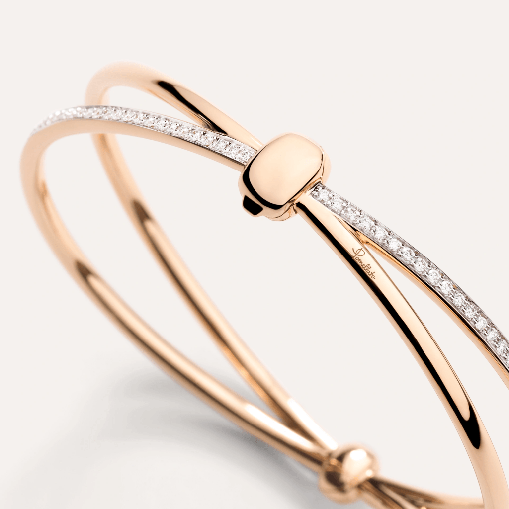Pomellato Pomellato Together armband roodgoud met diamant - PBC3070 O7WHR DB000 - #2 Pomellato Pomellato Together armband roodgoud met diamant - PBC3070 O7WHR DB000 - #2