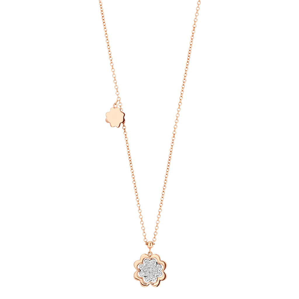Schaap en Citroen Diamonds collier roodgoud met diamant - #2